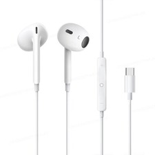 USB-C Type-C Headphones Earphones Handsfree For iPhone 15 Pro Max Plus iPad Pro