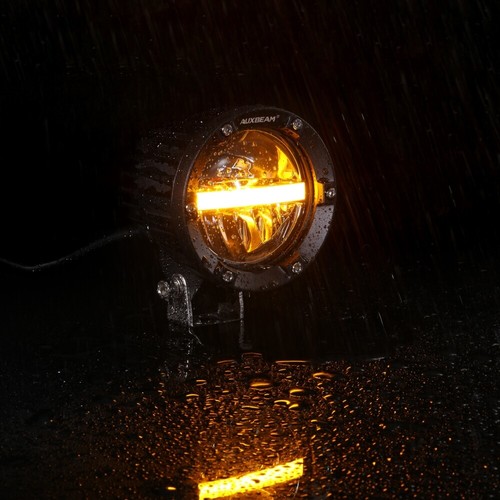 AUXBEAM 4" LED Luci da Lavoro Pod Lampada Guida Fuoristrada per Auto Camion ATV UTV 2PZS - Foto 6 di 12
