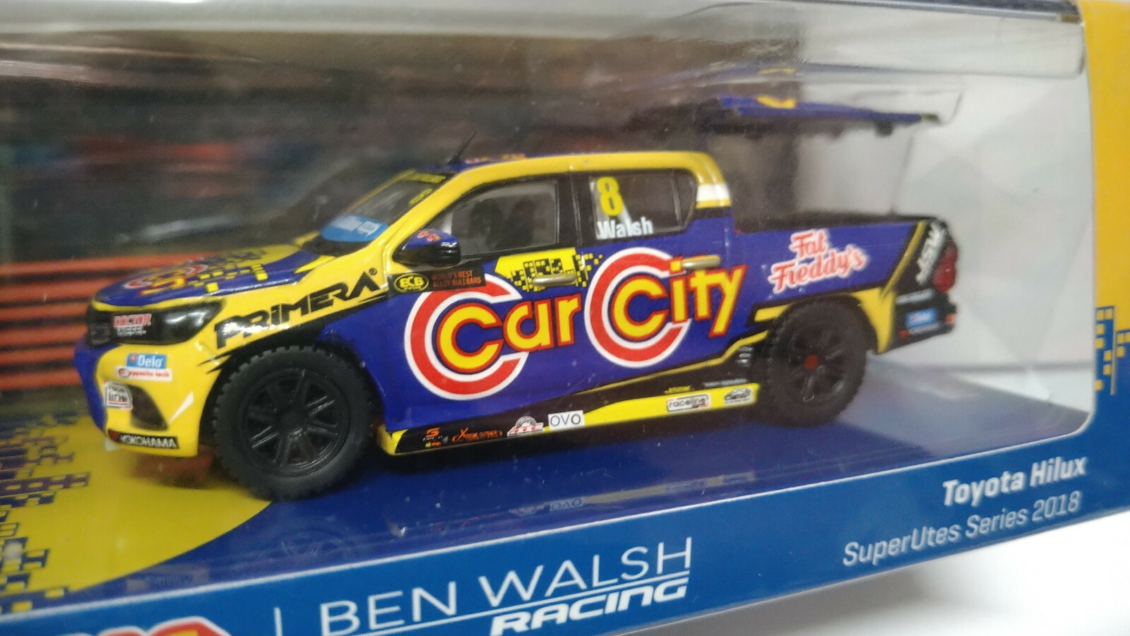Tarmac Toyota Hilux SuperUtes Mini Miniature Diecast Haute Précision pour Collectionneur