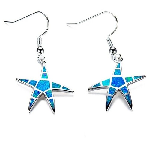 Damen Ohrringe Seestern Edelstahl Ohrhänger Ohrclips Ohrschmuck Schmuck Neu
