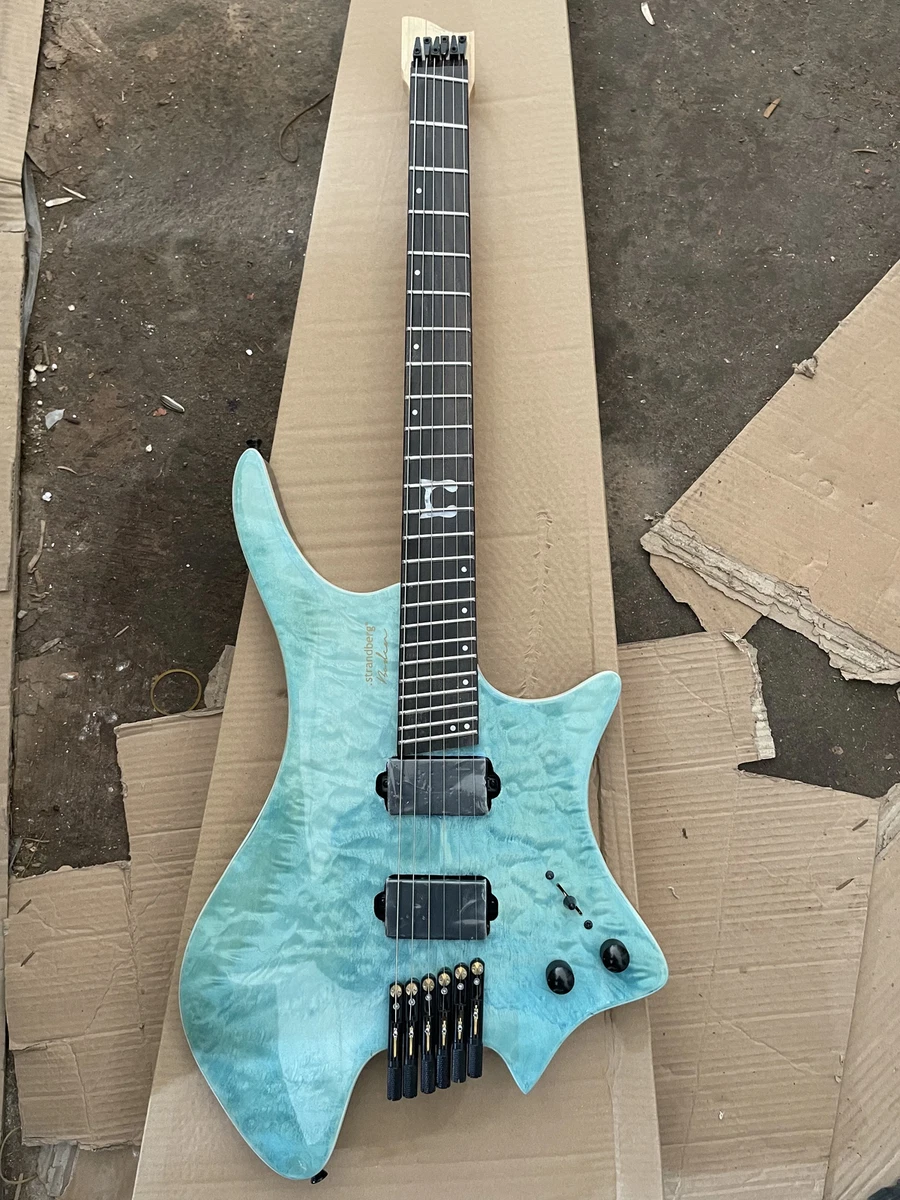 Hot sale factory Custom Headless Strandberg Electric Guitar 6String High quality