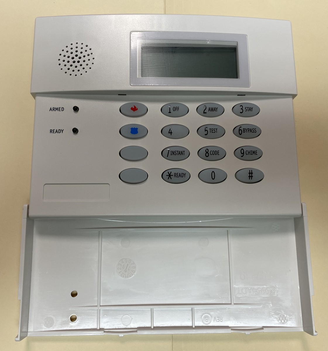 Autocollants Pour Clavier Honeywell Ademco 6150 6160 - Touches Zones Et Panique - Neuf