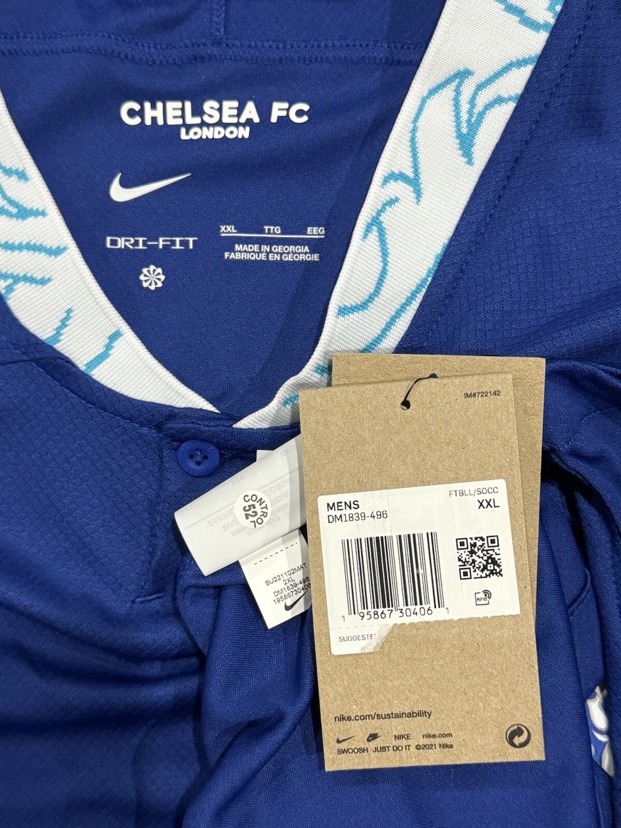 Chelsea FC ENZO 5 Nike ユニフォーム 2022/23 Chelsea Home UCL Jersey #5 Enzo Fernandez XL Nike