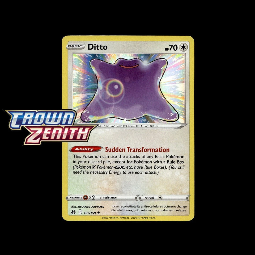 Ditto 107/159 Crown Zenith for sale | eBay
