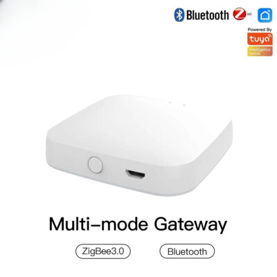Multi Mode Tuya Smart Gateway ZigBee Bluetooth Mesh Hub Multi Mode Smart Gateway