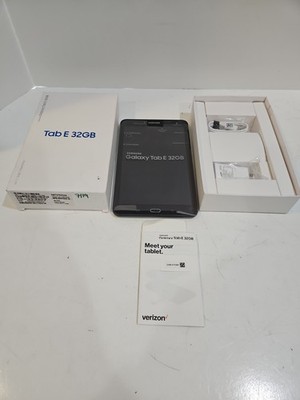 Samsung Galaxy Tab E,32GB 4G LTE Verizon Tablet Open Box Never Used 