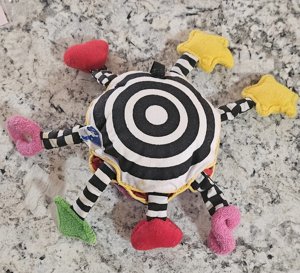 Juguete Manhattan Bebé Whoozit Pequeño Peluche De Colección 2002 Sonajero Sensory Baby Einstein Foto 2 de 2