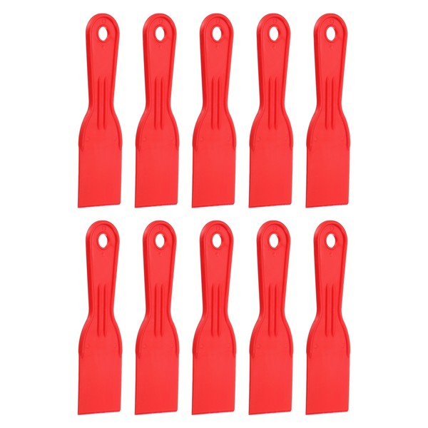 "10 StüCk Spachtel 2\\\" Breite Flexibel FüR Putty Knife Malerspachtel Rot"-image