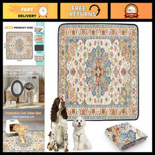 Washable Dog Cat Pee Pads 72"x72" Super Absorbent Leakproof Reusable Training Ma