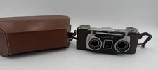VTG Kodak Stereo Camera and Anaston Lens 35 mm Added Protective Case/Strap, USA