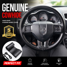 15inch Steering Wheel Cover Leather Fit Ford Explorer 1996-2001 Ranger