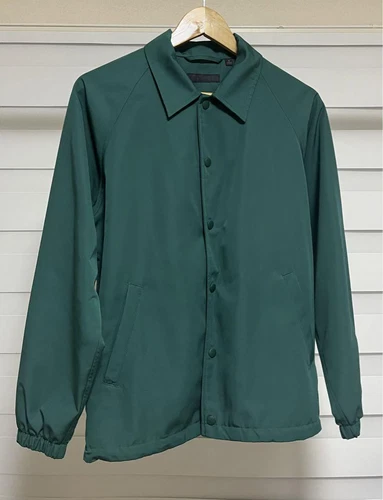Giacca Coach Uniqlo Verde Taglia S Uomo Poliestere Abbigliamento Outdoor
