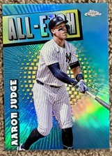 Aaron Judge 2025 Topps Chrome All Etch Blue Refractor #CAE-2 Yankees AL MVP 🔥