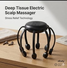 Electric Scalp Massager - Tangle-Free Head Massage for Stress  Hair Growth