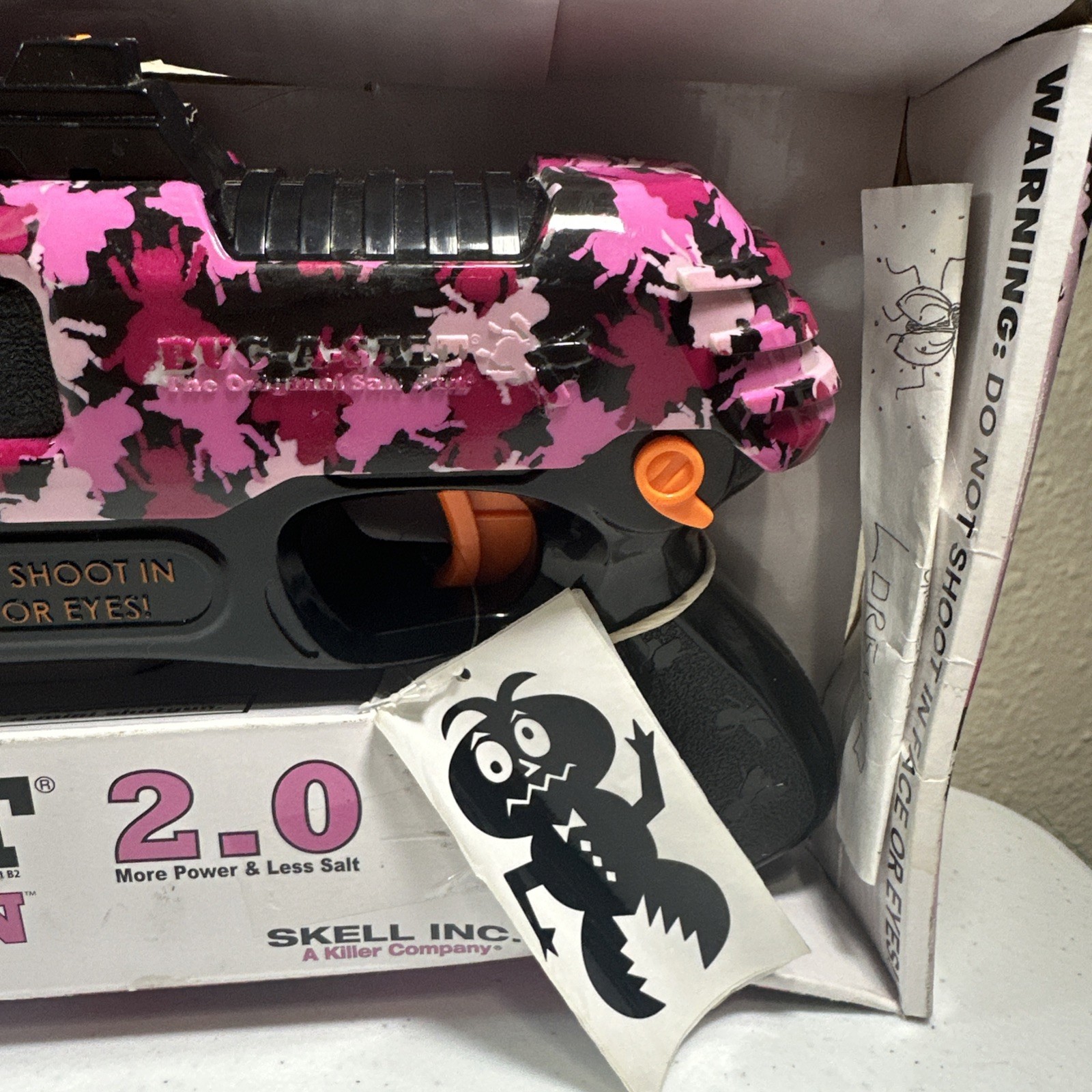 Bug-A-Salt 2.0 Passion Assassin Pink Camofly NEW