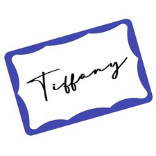 390Pcs Name Tags, 3in x 2in Tag Stickers, Tags Sticker 390pcs, Bule