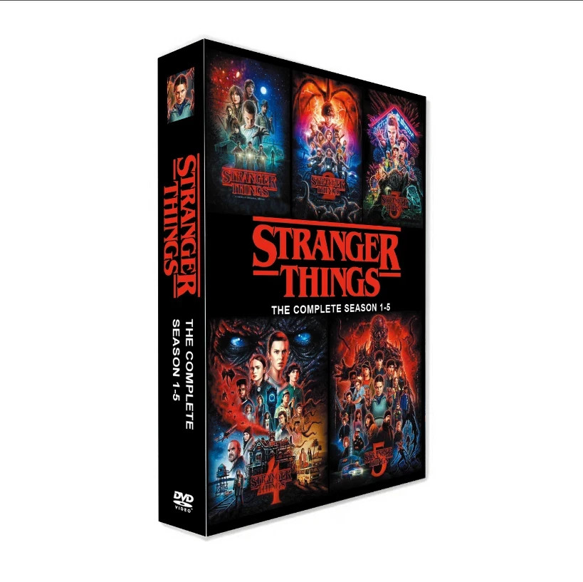 Stranger Things 1-5 Season 14 Disc DVD Box Set All Region Free shipping