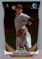2014 Bowman Chrome Draft Baseball Card #CDP103 Brian Schales