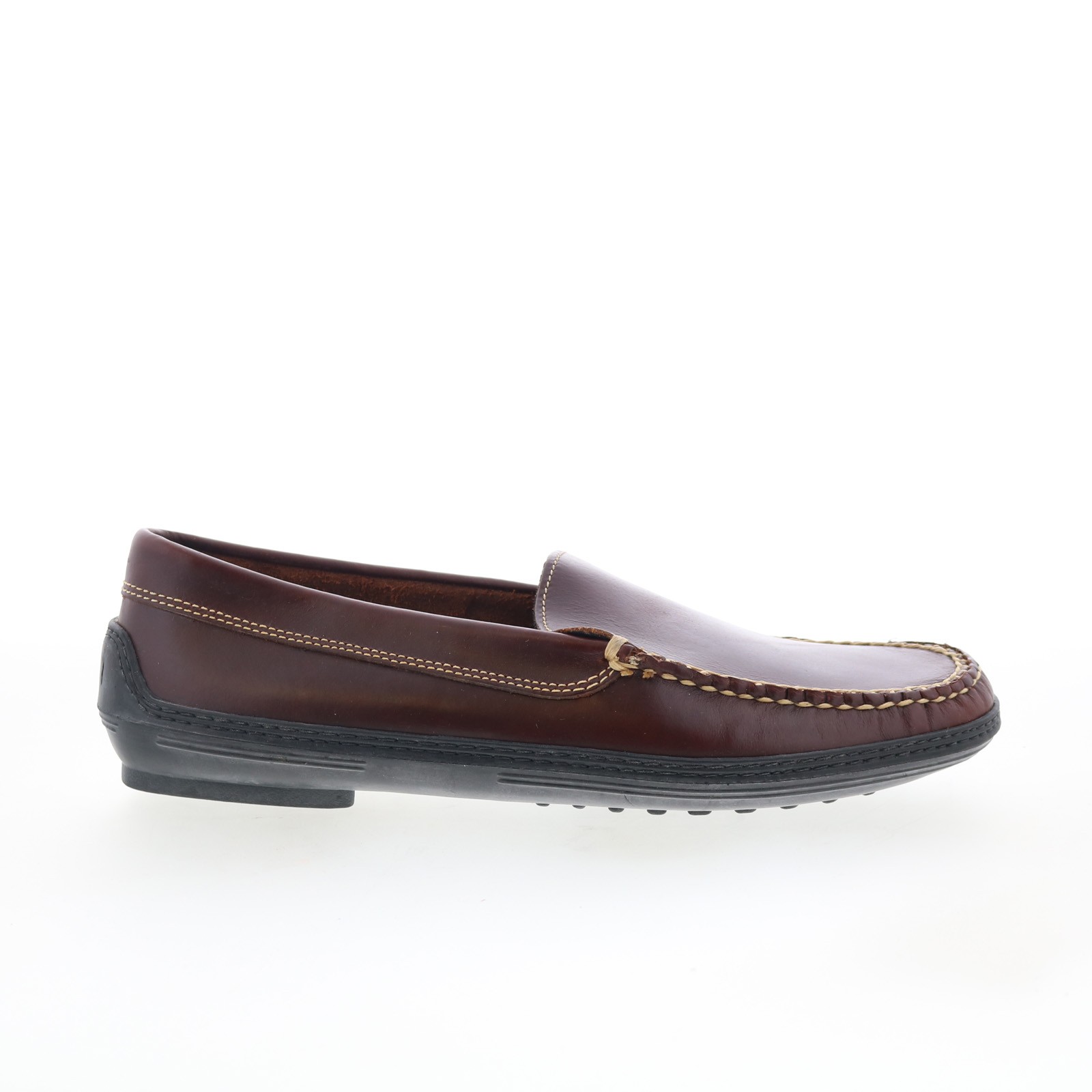 TB Phelps 703-05 Mens Brown Leather Loafers - Slip Ons Casual Shoes 9 38090₽