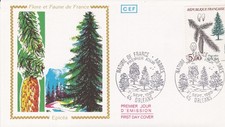 FRANCE 1985 FDC ARBRES YT 2387