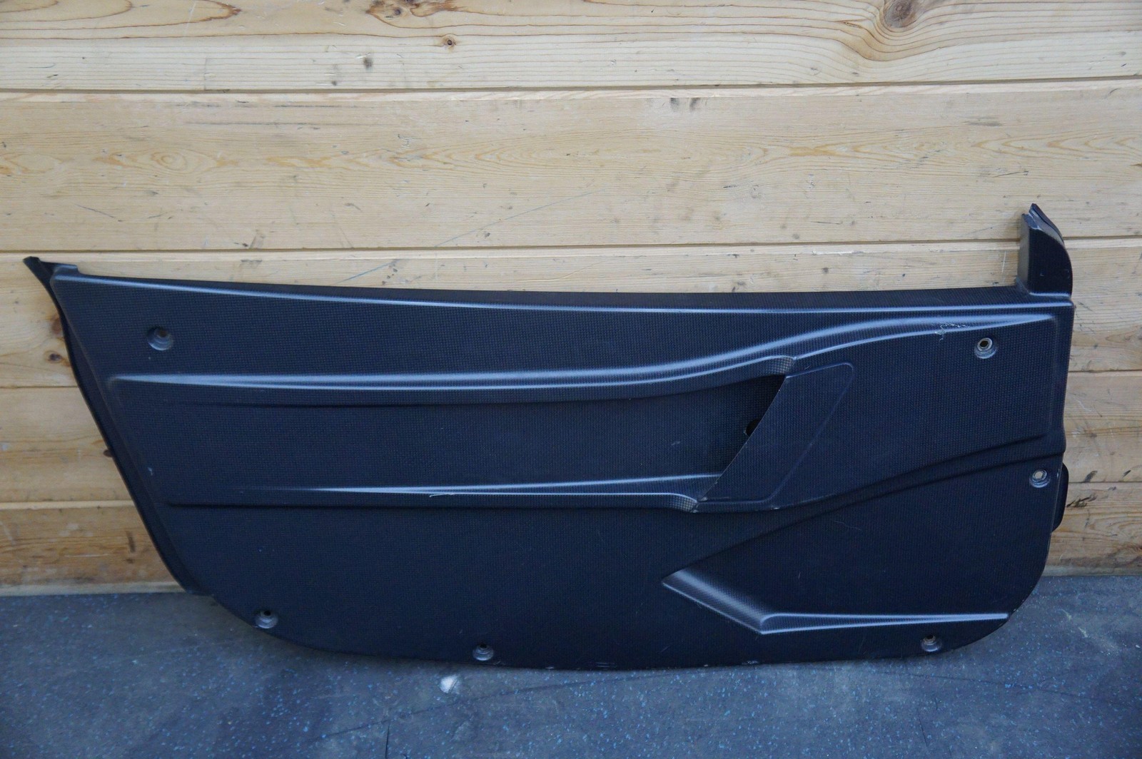 Left Driver Side Door Trim Panel Carbon Fiber 83054100 OEM Ferrari 458 Challenge