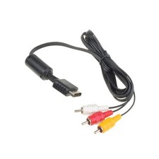 Composite Video Audio AV Cable For Sony PlayStation PS1 PS2 PS3 AV For Mint 6Z
