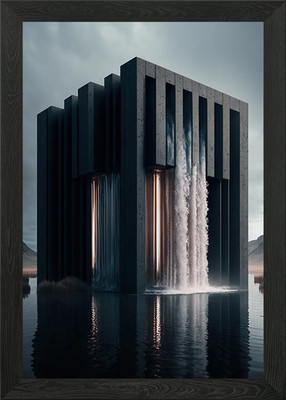 Architektonische Revolution gerahmtes Wandbild Poster Leinwanddruck Bild