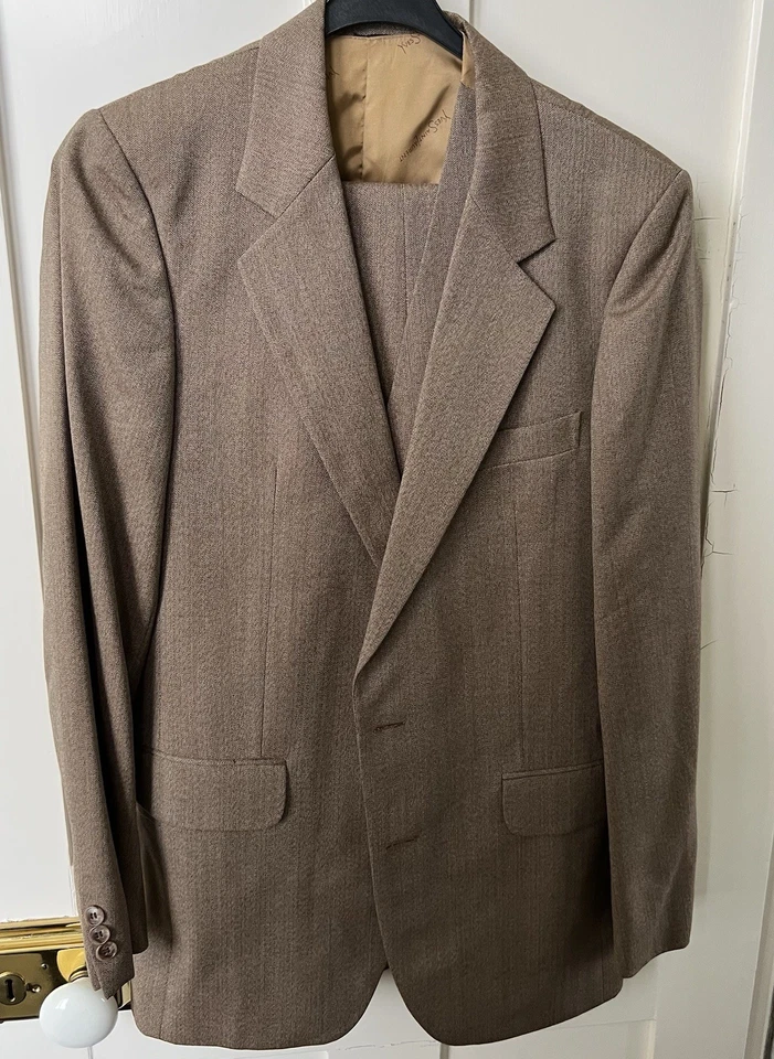 Archival Vintage 70s YSL Rive Gauche 3-Piece Flared Suit - Saks Fifth Avenue - M - Image 2 of 4