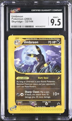 Umbreon graded CGC 9.5 for sale on eBay