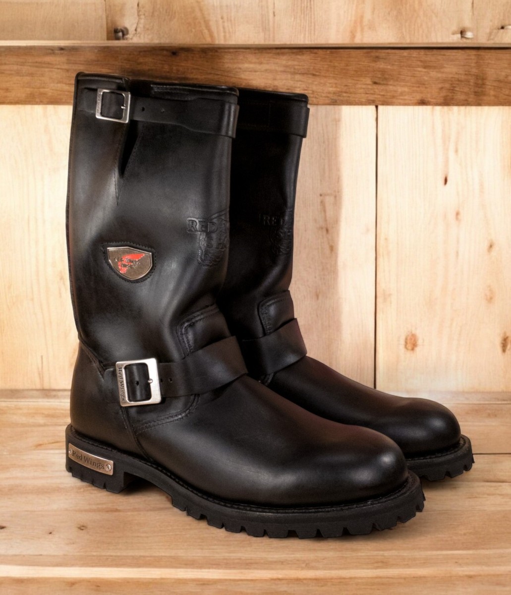 Red Wing 970 Motorcycle Boots Size 11D (Soft Toe) (USA) (2004) | eBay