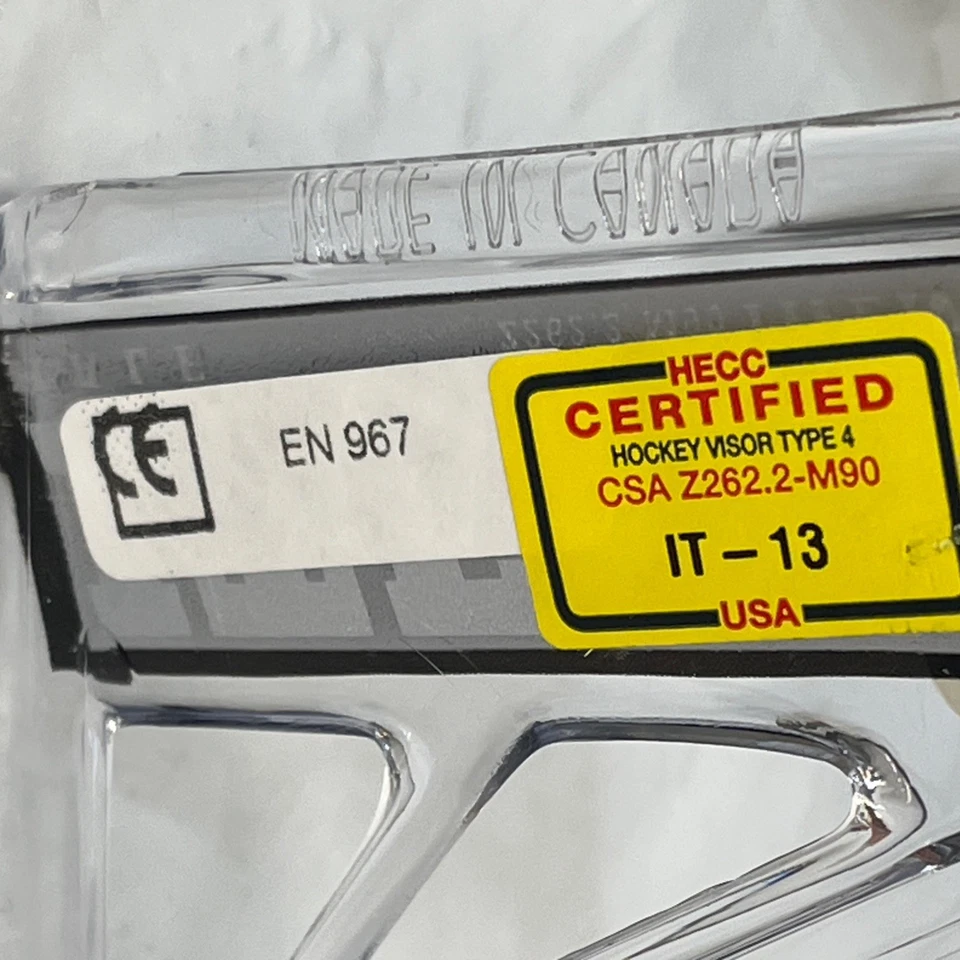 Itech Concept II JR Hockey Half Shield Youth 10 & Under Full Face Protection NOB - Image 2 of 4