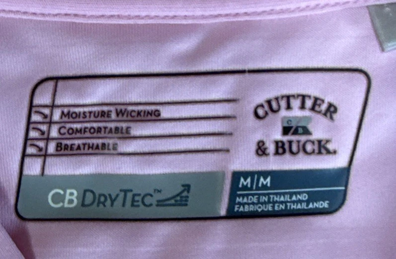 Pullover Cutter & Buck CB DryTec manga 3/4 cuello en V para mujer M Foto 2 de 4