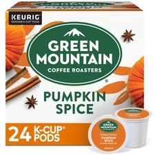 Green Mountain Coffee Roasters, Pumpkin Spice Light Roast K-Cup Coffee Pods