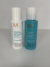 Moroccanoil Hydrating Shampoo Conditioner Set Travel Size 1.35 fl oz each