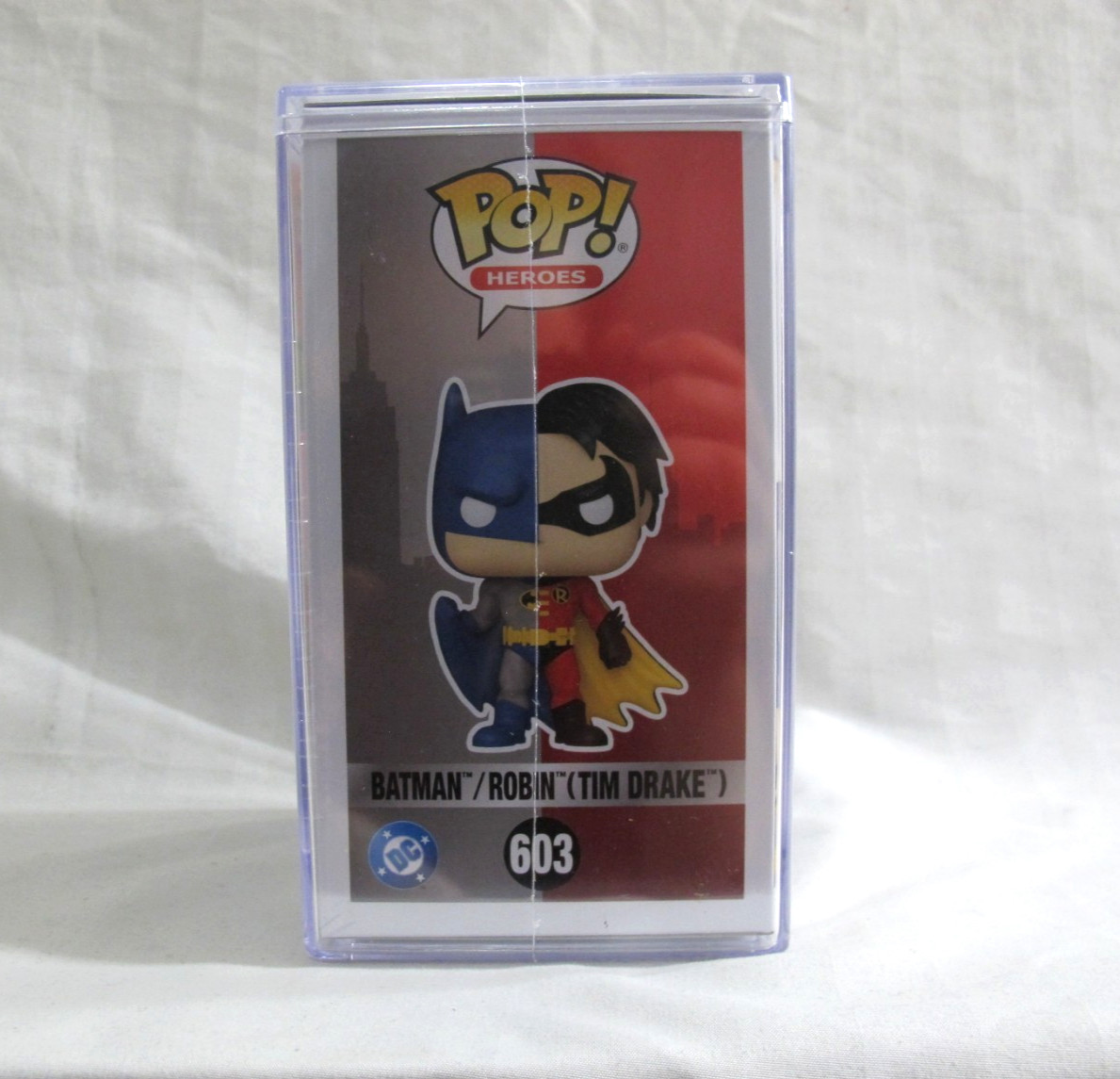 Funko Pop! Batman/Robin (Tim Drake) #603 with Protector - NEW IN HAND - LE 1200