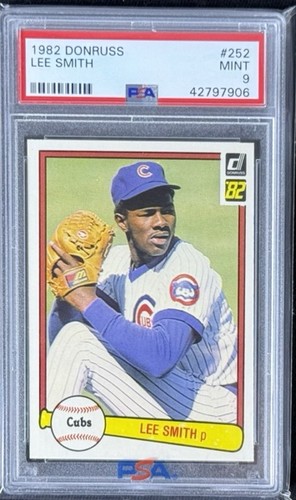 Lee Smith #252 1982 Donruss card