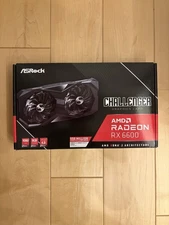 Used ASRock Challenger AMD Radeon RX6600 CLD 8G 8GB GDDR6 Graphics Card PCIe 4.0
