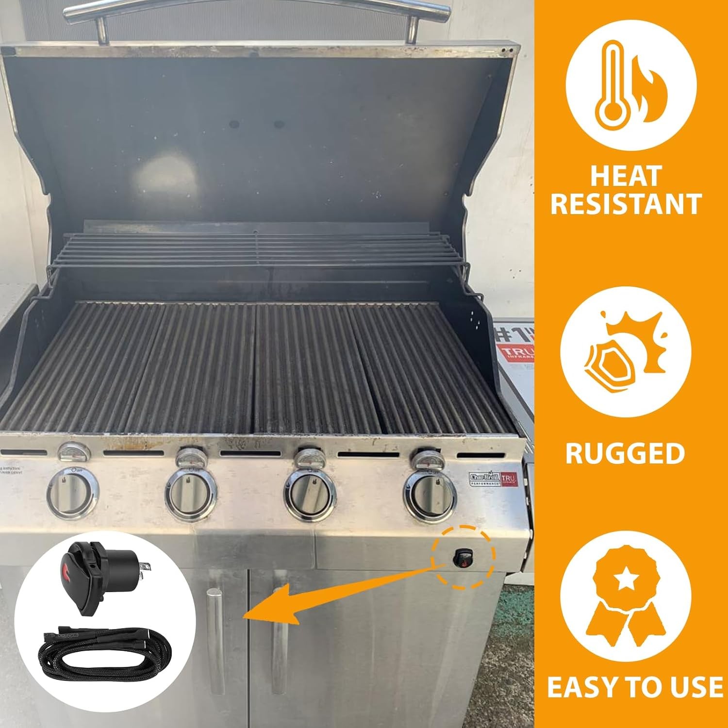 G515-0030-W2 Electronic Ignition Module for Universal 5 Outlets Charbroil 