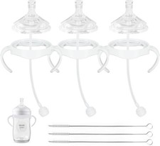 Straw Cup Soft Conversion Kit for Philips Avent Natural Baby Bottle, Toddler