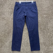 Vineyard Vines Canvas OTG 5 Pocket Pant Nautical Navy Men's Size 34x30