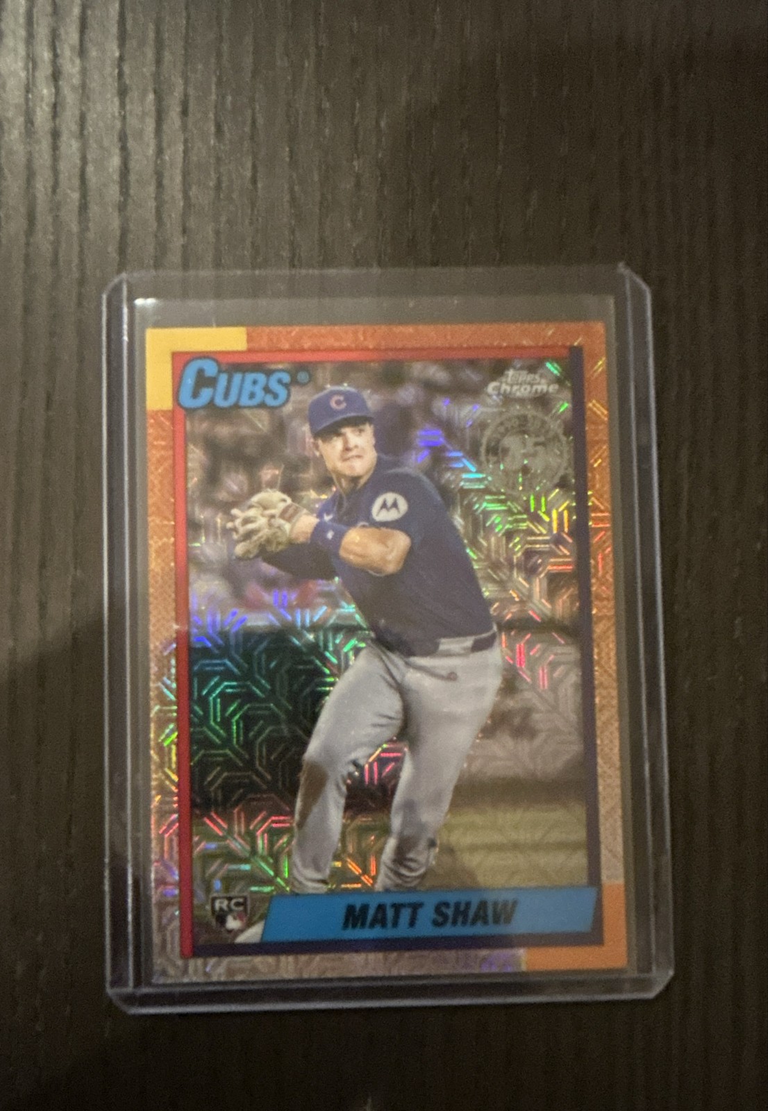 2025 Topps Update Series - 1990 Topps Chrome Silver Pack Matt Shaw #U90C-95 (RC)