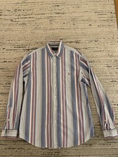 Polo Ralph Lauren Striped Oxford Long-Sleeve Button Down Shirt Mens Medium