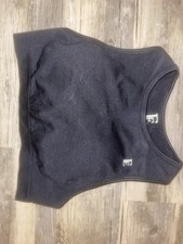 Women's Black Workout Set Shorts and Sports Bra