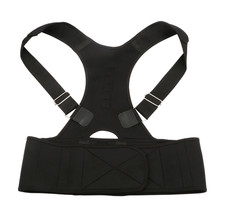 Adjustable Magnetic Therapy Back Posture Corrector Brace Black S/M/L/XL