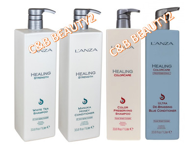 L'ANZA HEALING Shampoo & Conditioner Liter Duos *YOU CHOOSE FORMULA