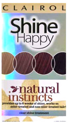 Clairol Shine Happy Natural Instincts Clear Shine Treatment Sealed New!