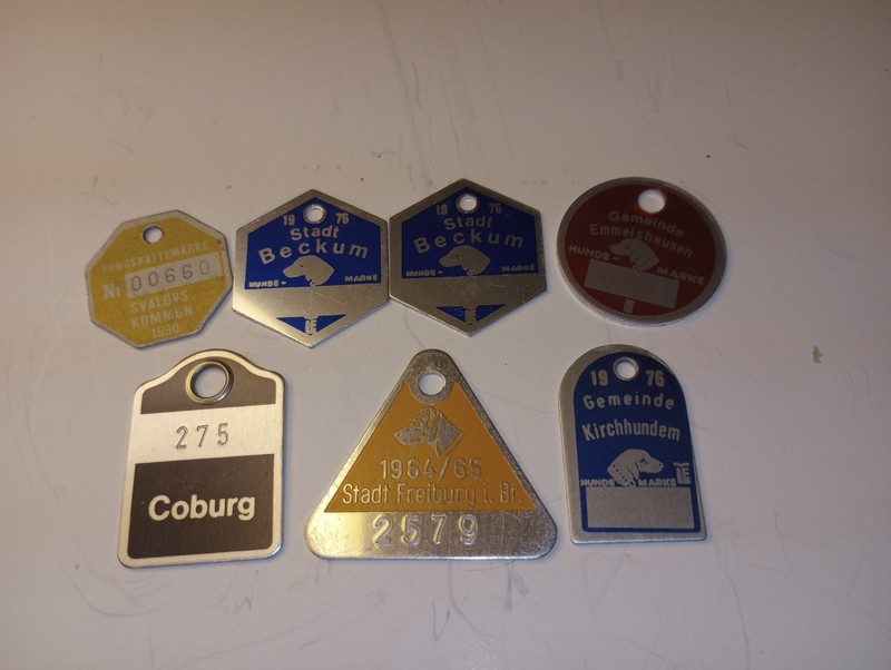 7 DOG LICENSE FROM GERMANY