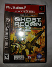  Tom Clancy's Ghost Recon 2 Greatest Hits PS2 Disc And Case