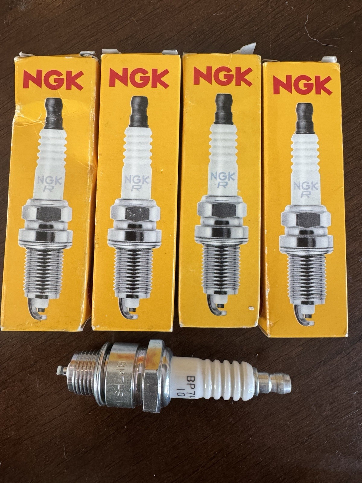 5  pc NGK 7829 BP7HS-10 Standard Spark Plugs for W22FP-U10 94703-00264 rv