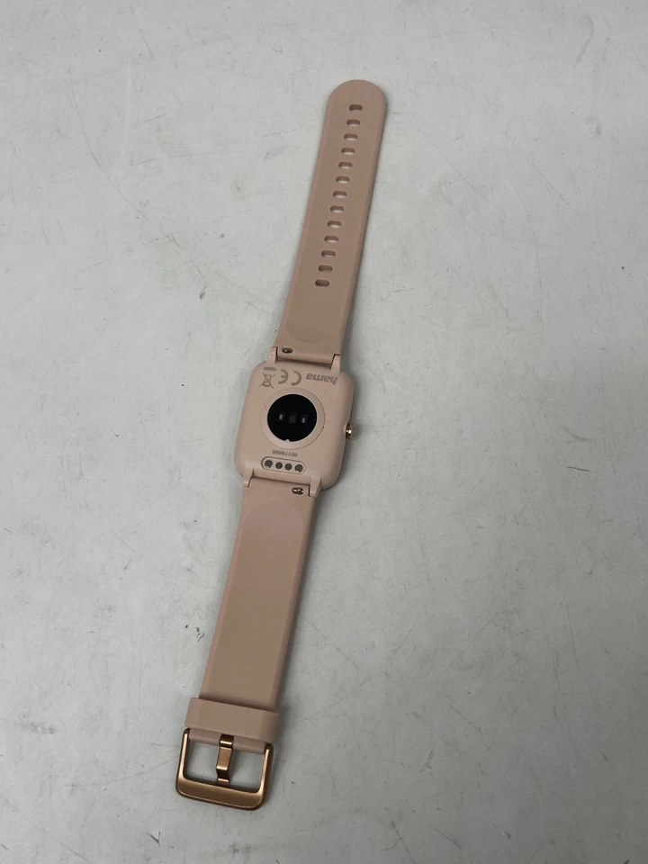 Hama Smartwatch Fit Watch 5910 GPS Wasserdicht Herzfrequenz Schrittzähler Rosa, Foto 4 von 5